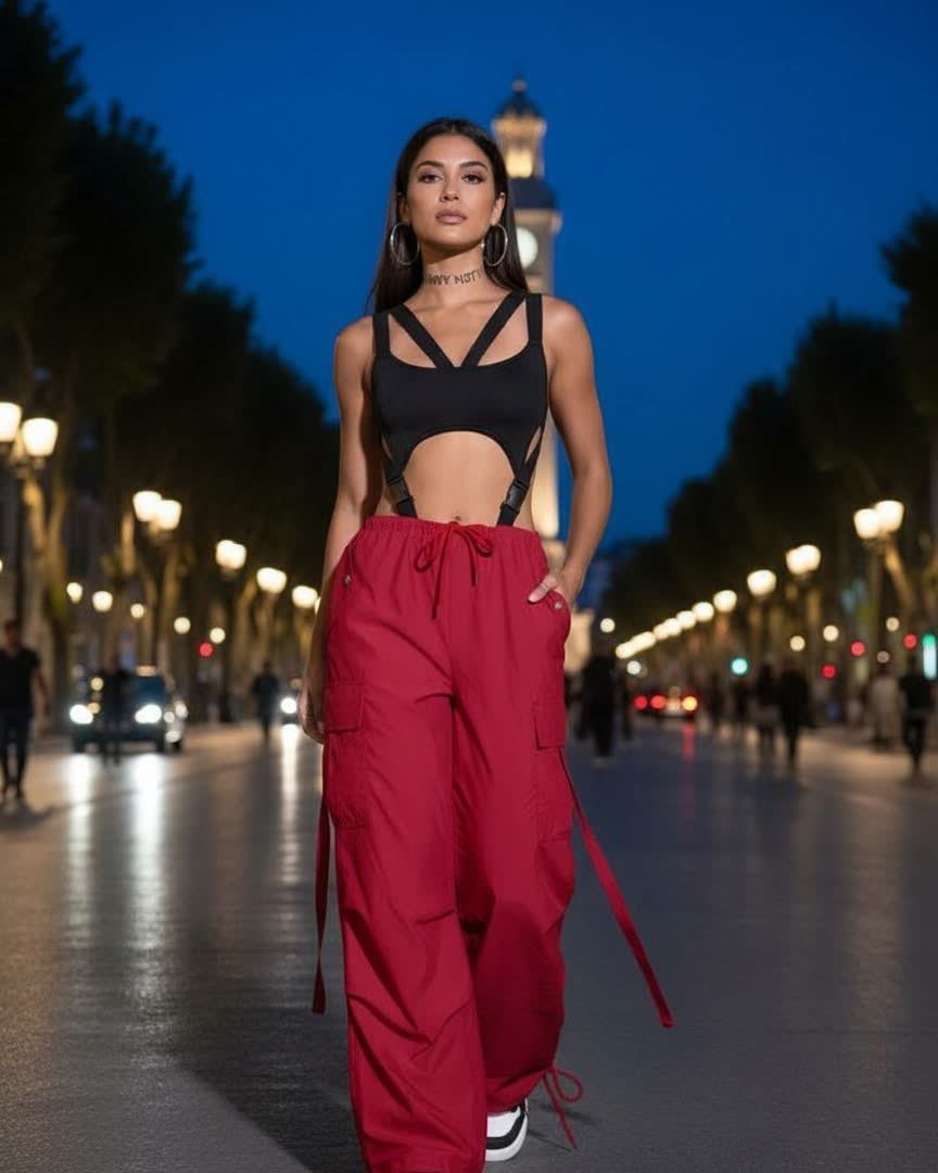 Pantalon Parachute
